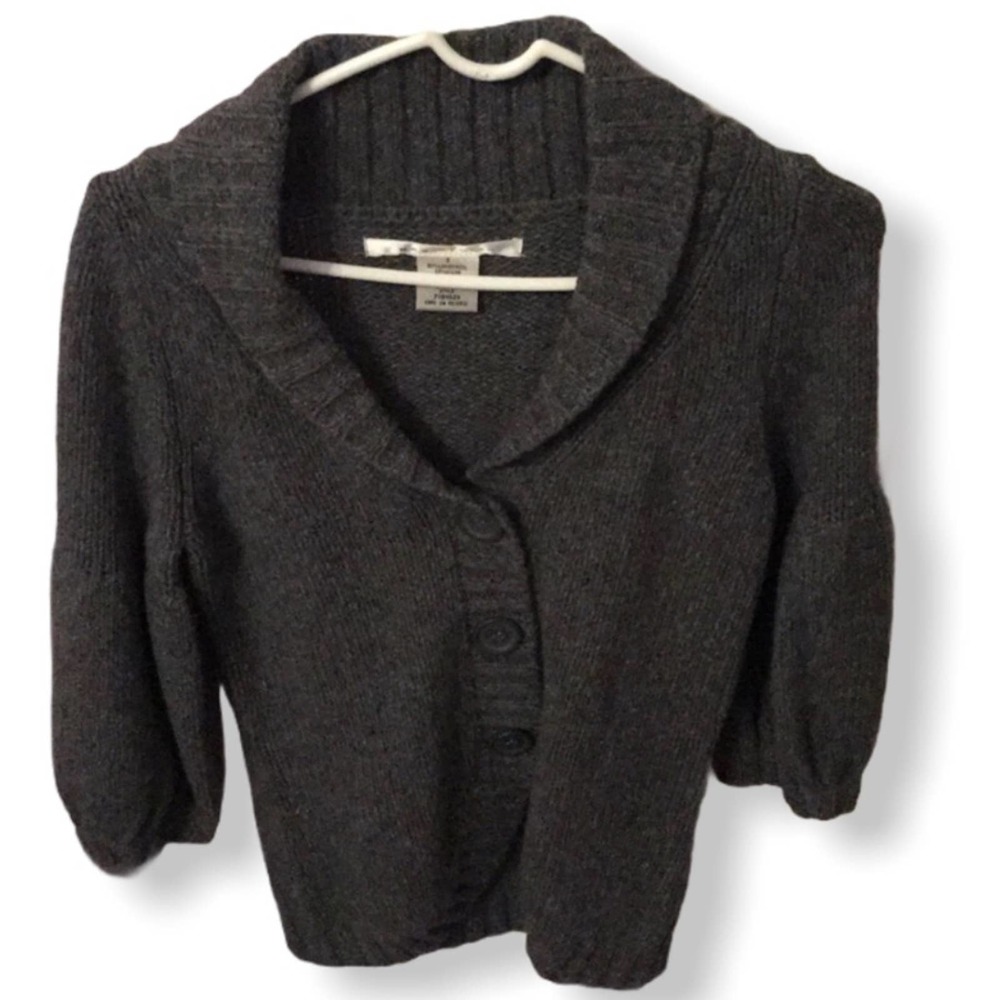 Max Studio Sweater lambswool Gray size Small